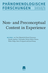 E-book, Phänomenologische Forschungen 2025-2 : Non- and Preconceptual Content, Felix Meiner Verlag