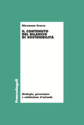 eBook, Il contenuto del bilancio di sostenibilità, Franco Angeli