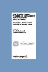 E-book, Digitalizzazione e tecnologie intelligenti per il governo delle aziende Il contributo dell'economia aziendale al Sistema Paese, Franco Angeli
