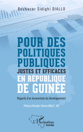 E-book, Pour des politiques publiques justes et efficaces en République de Guinée : Regards d'un économiste du développement, L'Harmattan