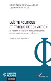 E-book, Laïcité politique et éthique de conviction : Le problème du théologico-politique chez Spinoza et ses implications dans le monde actuel, L'Harmattan