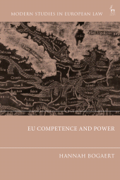 eBook, EU Competence and Power, Hart Publishing