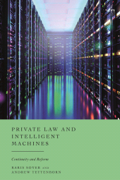 E-book, Private Law and Intelligent Machines : Continuity and Reform, Hart Publishing