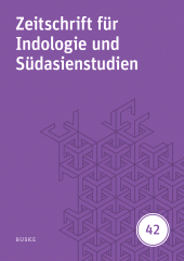 E-book, Zeitschrift für Indologie und Südasienstudien, Band 42 (2025), Helmut Buske Verlag