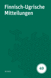 eBook, Finnisch-Ugrische Mitteilungen 49, Helmut Buske Verlag