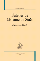 E-book, L'atelier de Madame de Staël : Corinne ou l'Italie, Honoré Champion
