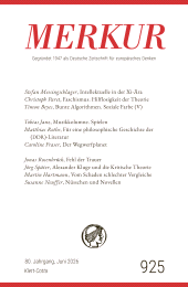 E-book, MERKUR 6/2026, Jg.80 : Nr. 925, Heft 06, Juni 2026, Klett-Cotta