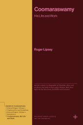 E-book, Coomaraswamy : His Life and Work, Princeton University Press