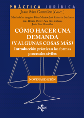 E-book, Como hacer una demanda (y algunas cosas más) : Introducción práctica a las formas procesales civiles, Tecnos