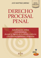 E-book, Derecho Procesal Penal, Tecnos