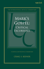 E-book, Mark's Gospel : Critical Excursuses, T&T Clark