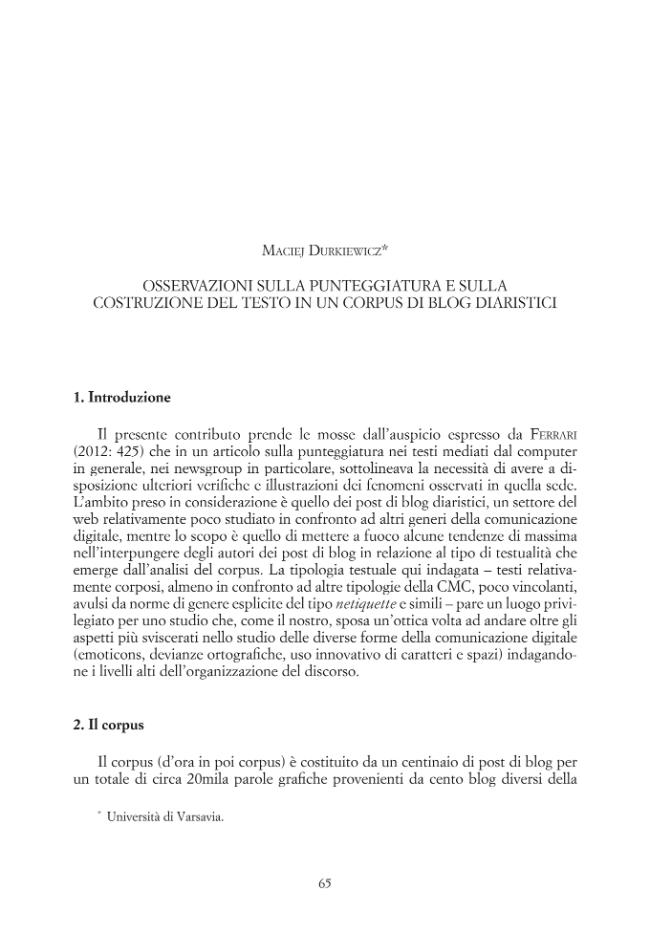 Pagina campione
