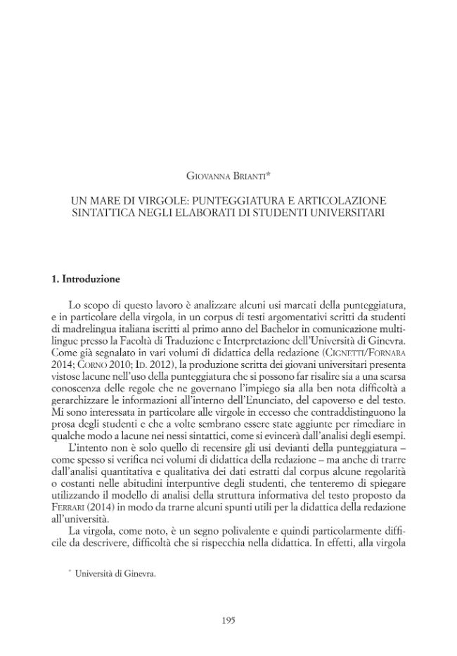 Pagina campione