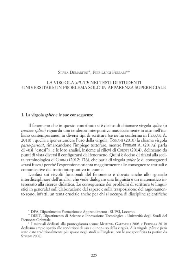 Pagina campione