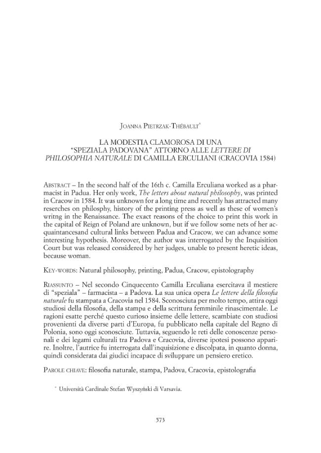 Pagina campione