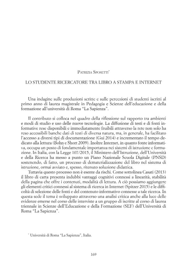 Pagina campione