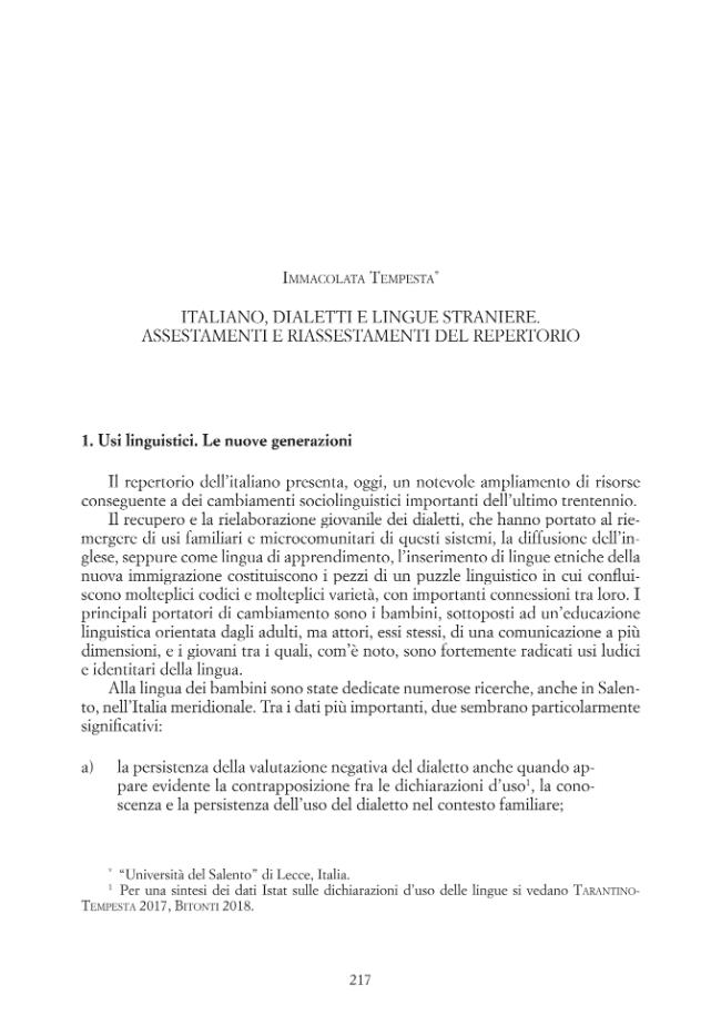 Pagina campione