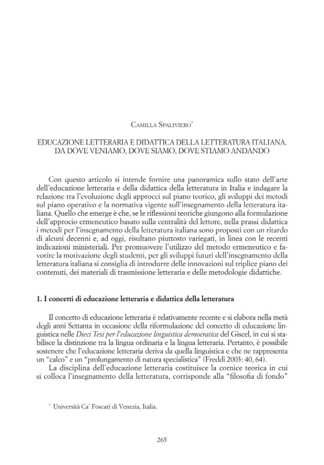 Pagina campione