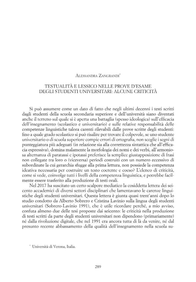 Pagina campione