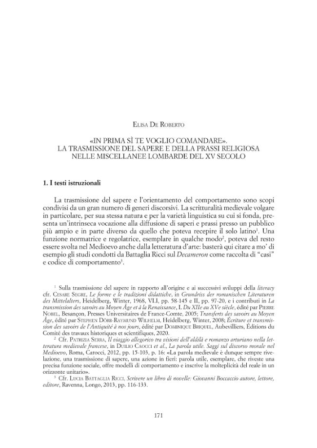 Pagina campione