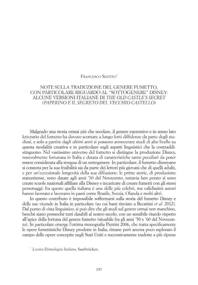 Pagina campione