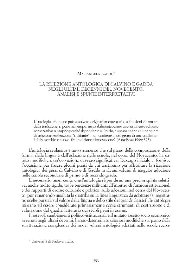 Pagina campione