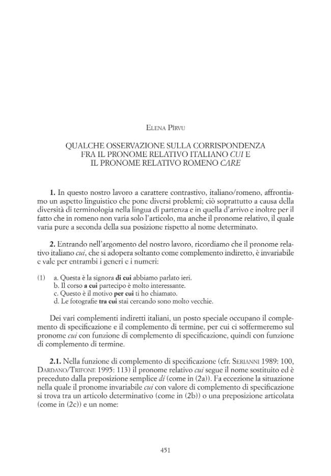 Pagina campione