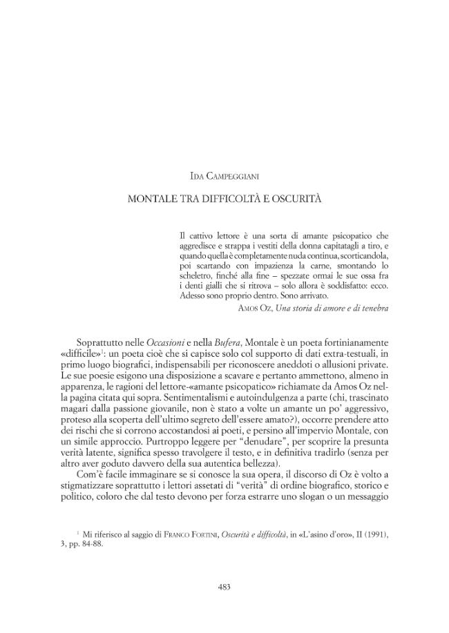 Pagina campione