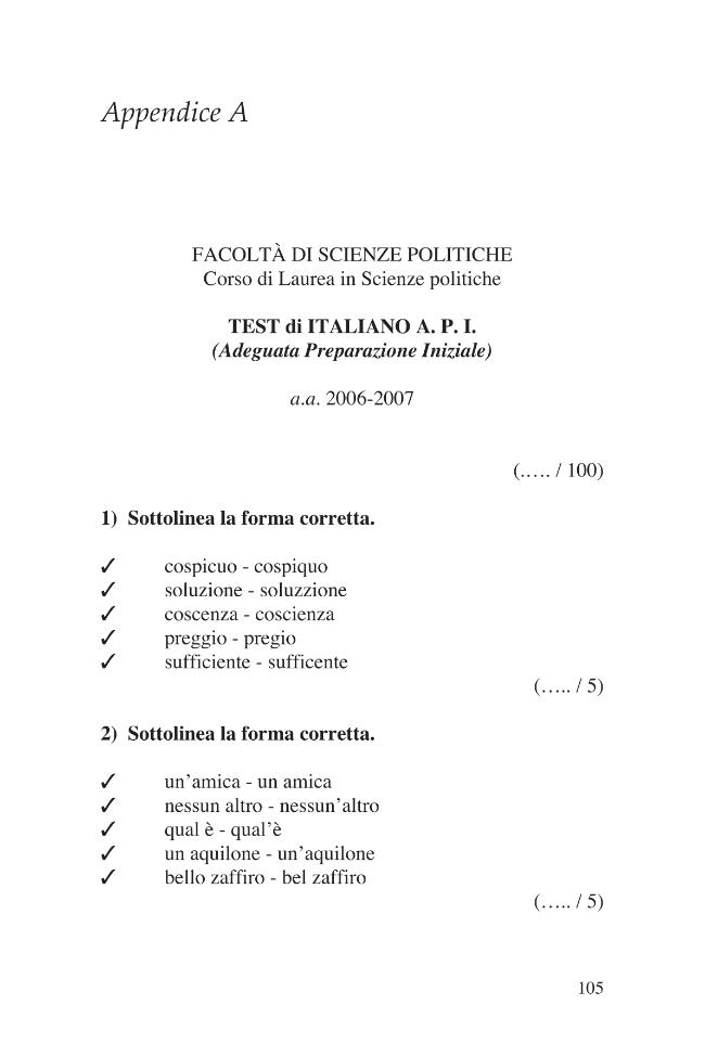 Pagina campione