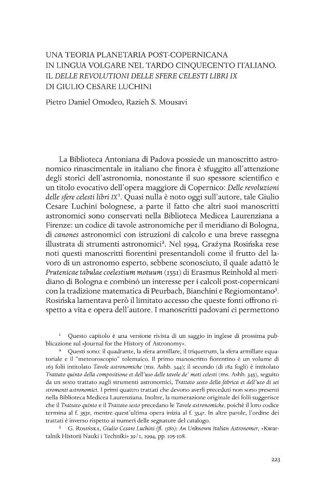 Pagina campione