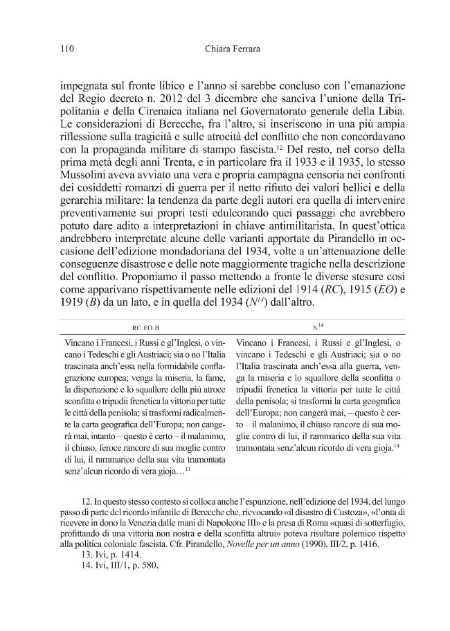 Pagina campione
