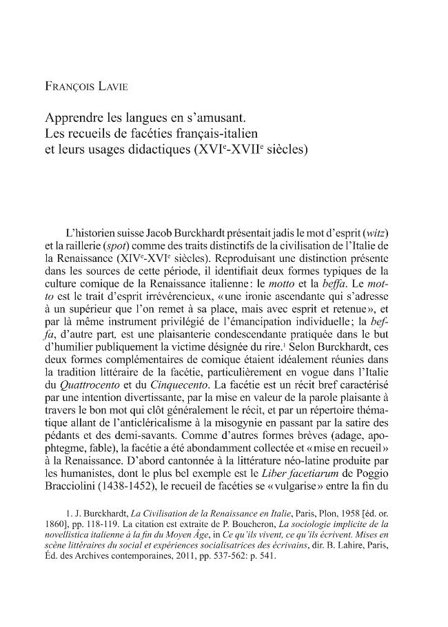 Exemple de page