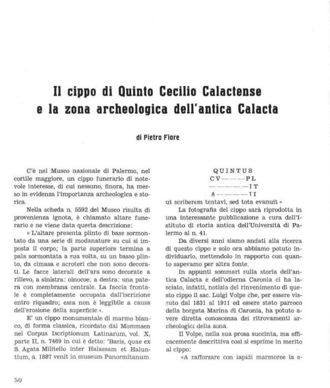 Pagina campione