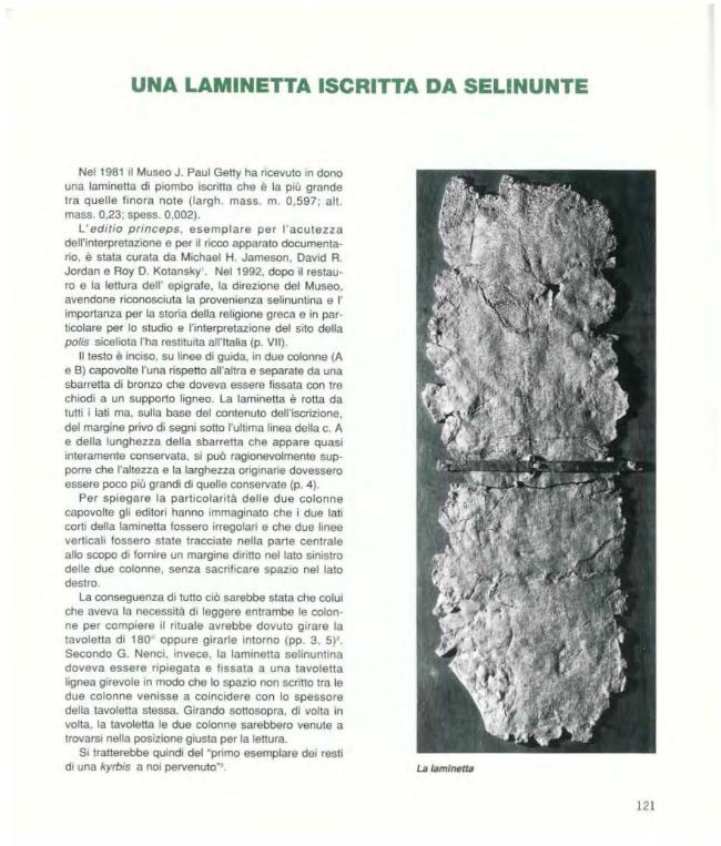 Pagina campione
