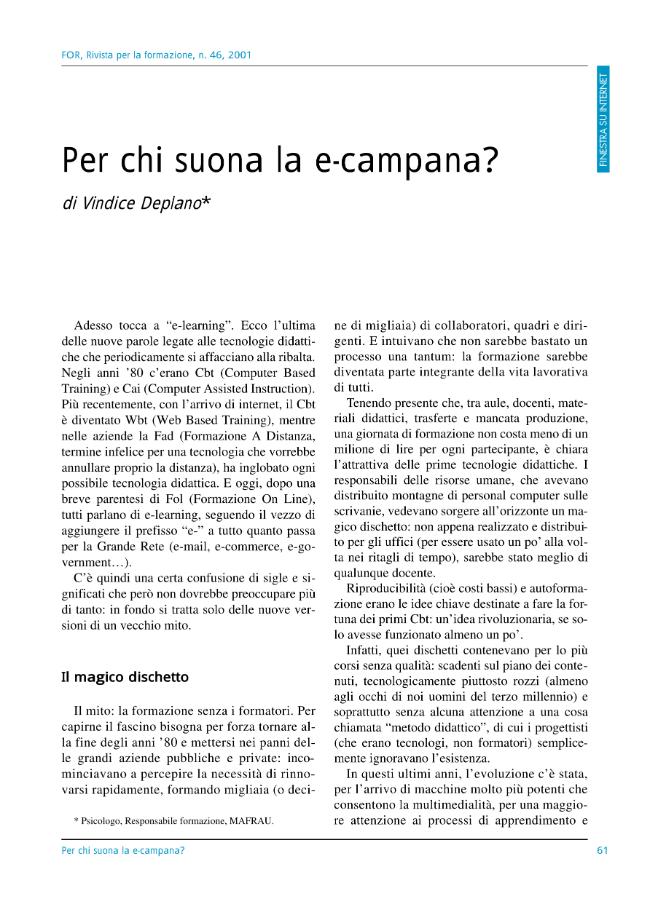 Pagina campione