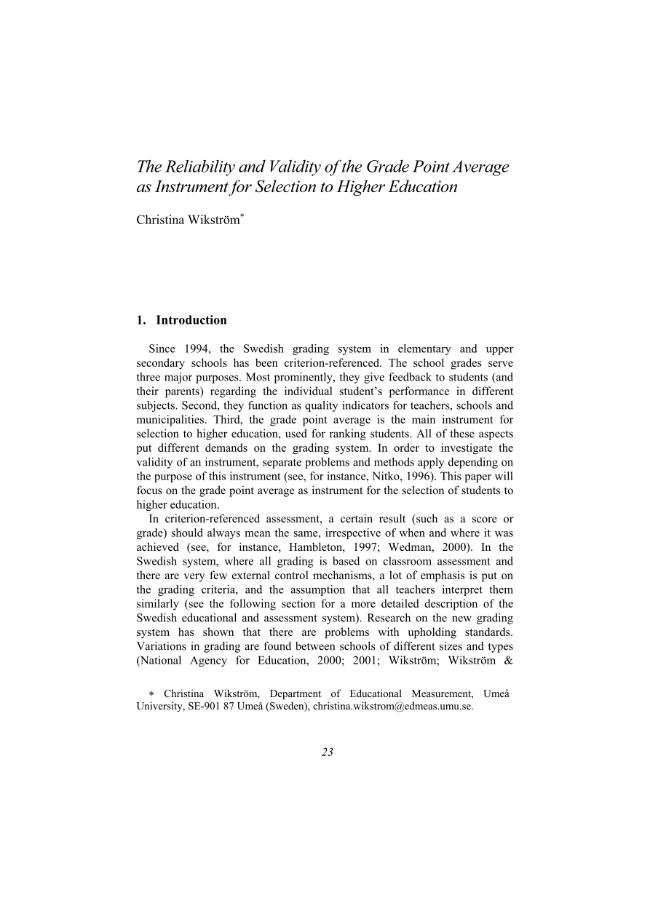 Sample page