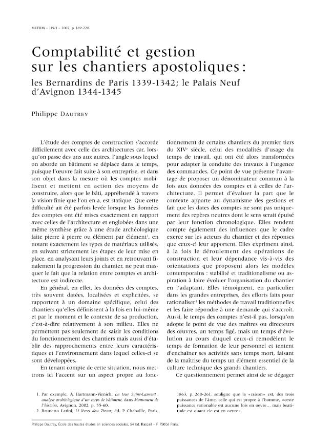 Exemple de page