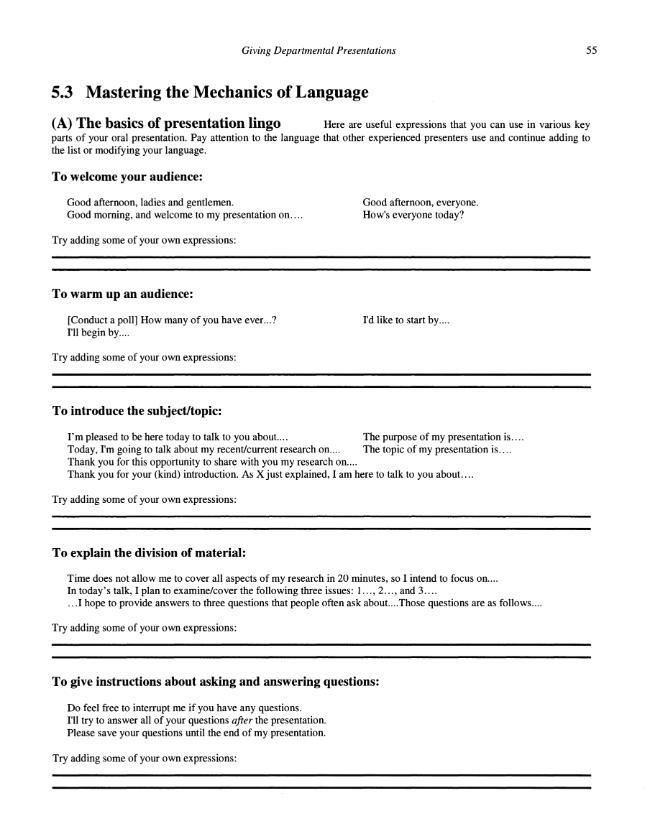 Exemple de page