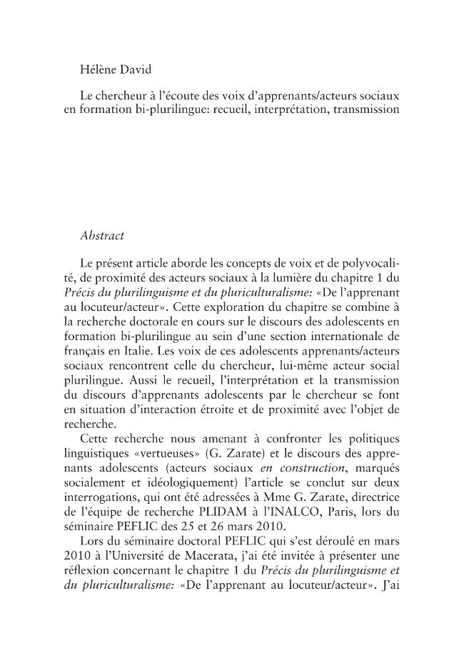 Exemple de page