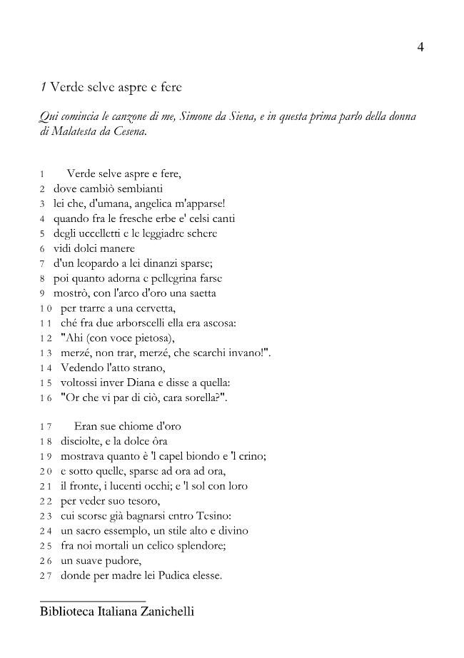 Pagina campione