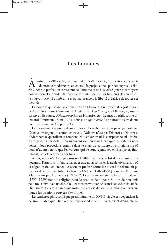 Exemple de page