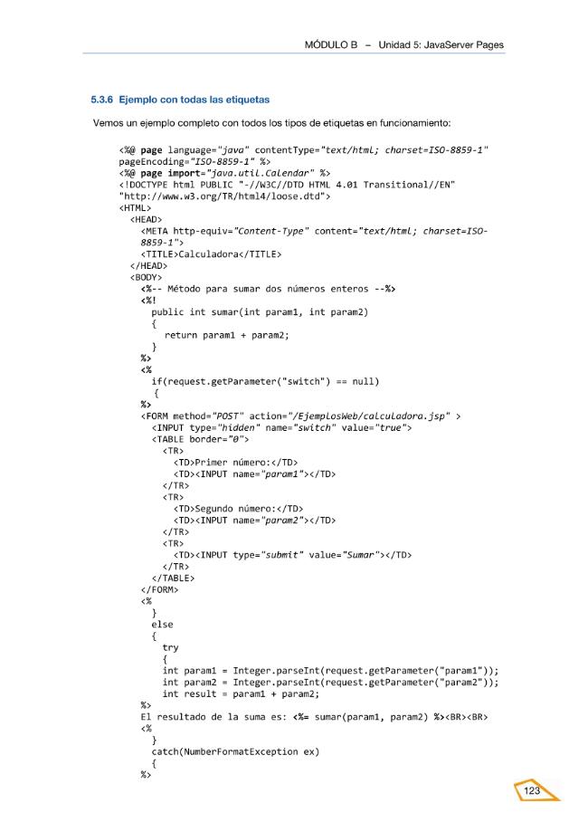 Sample page