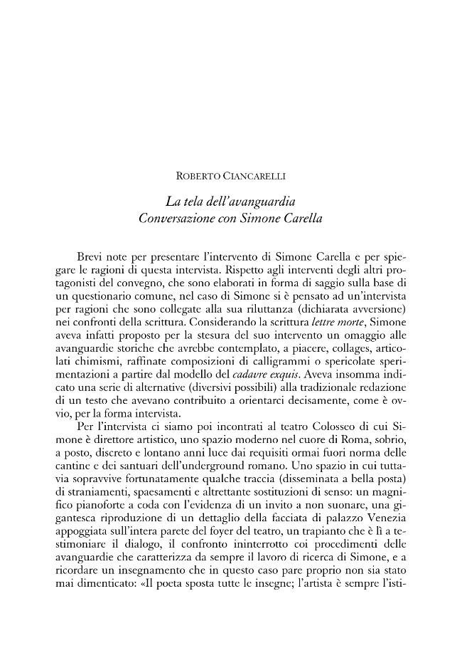 Pagina campione