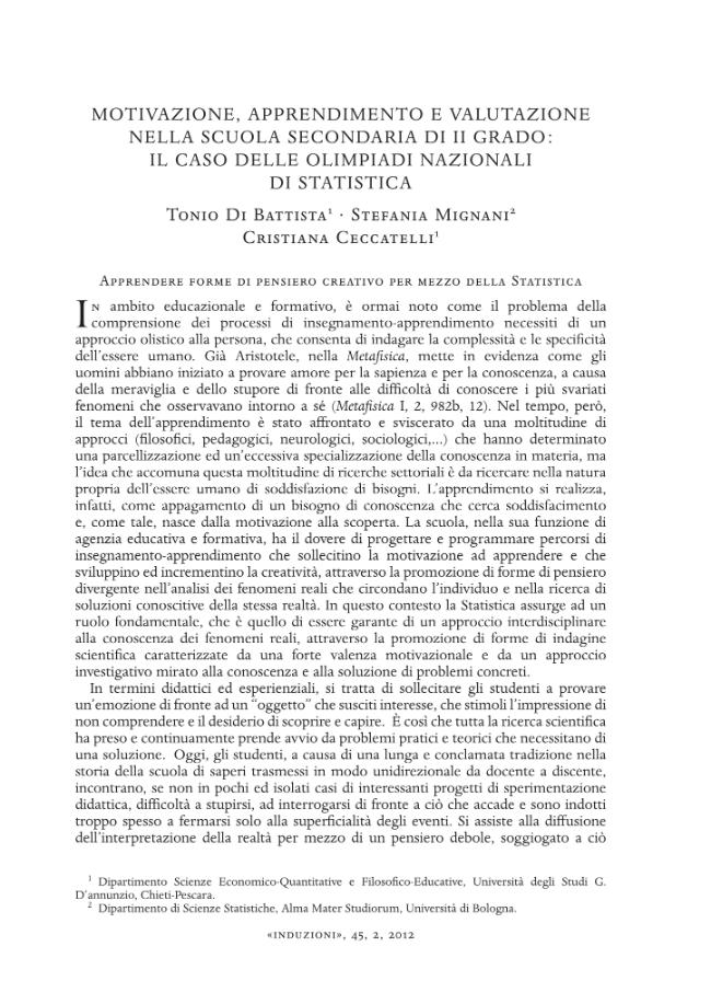 Pagina campione