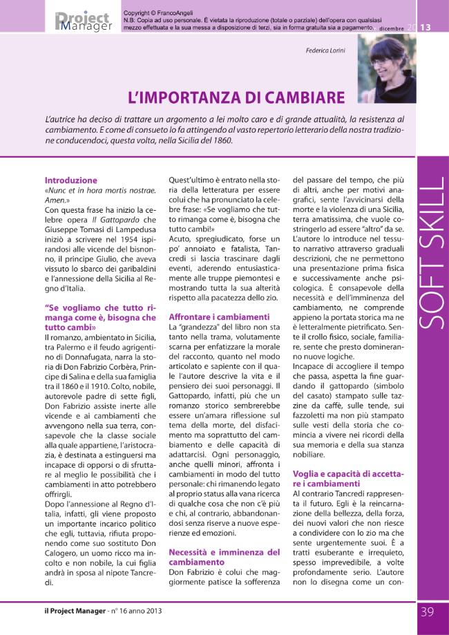 Pagina campione