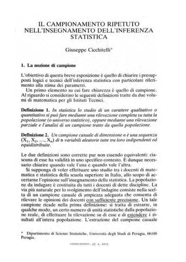 Pagina campione