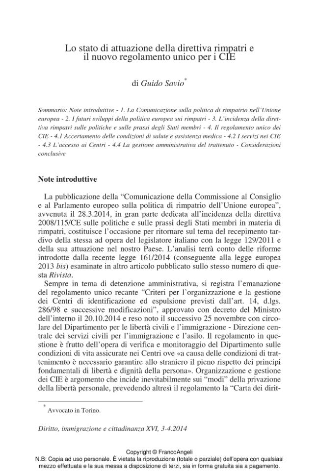 Pagina campione