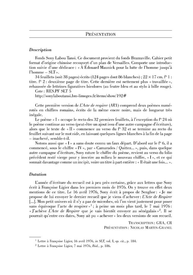 Exemple de page