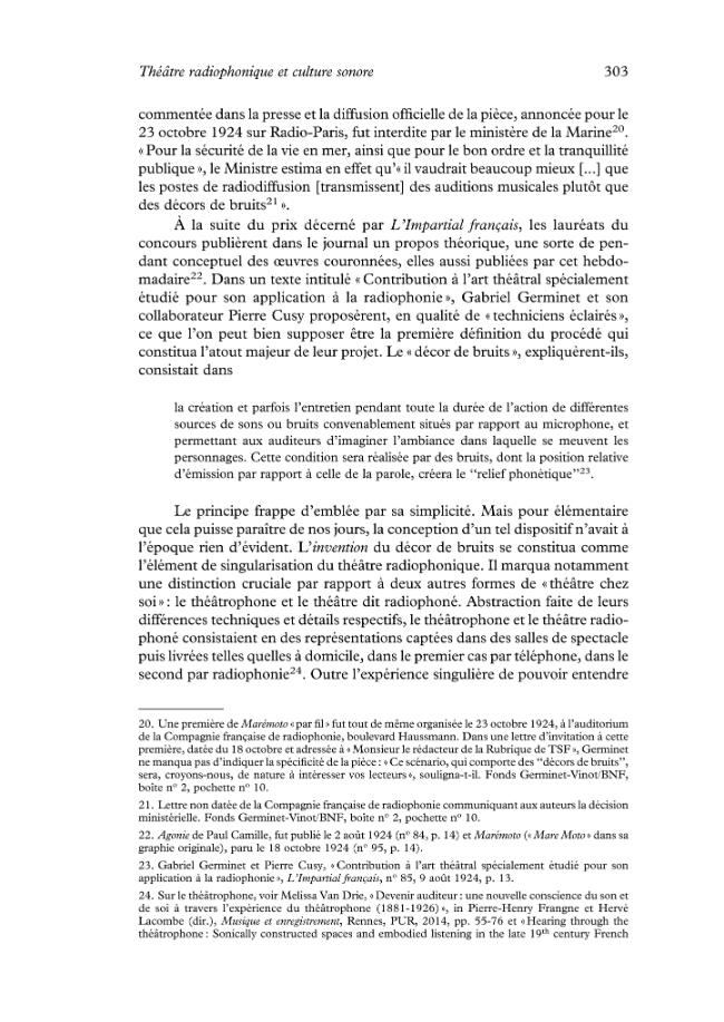 Exemple de page