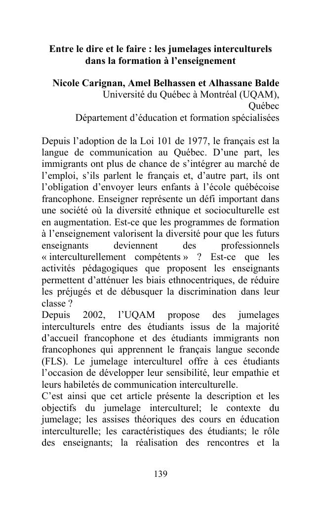 Exemple de page